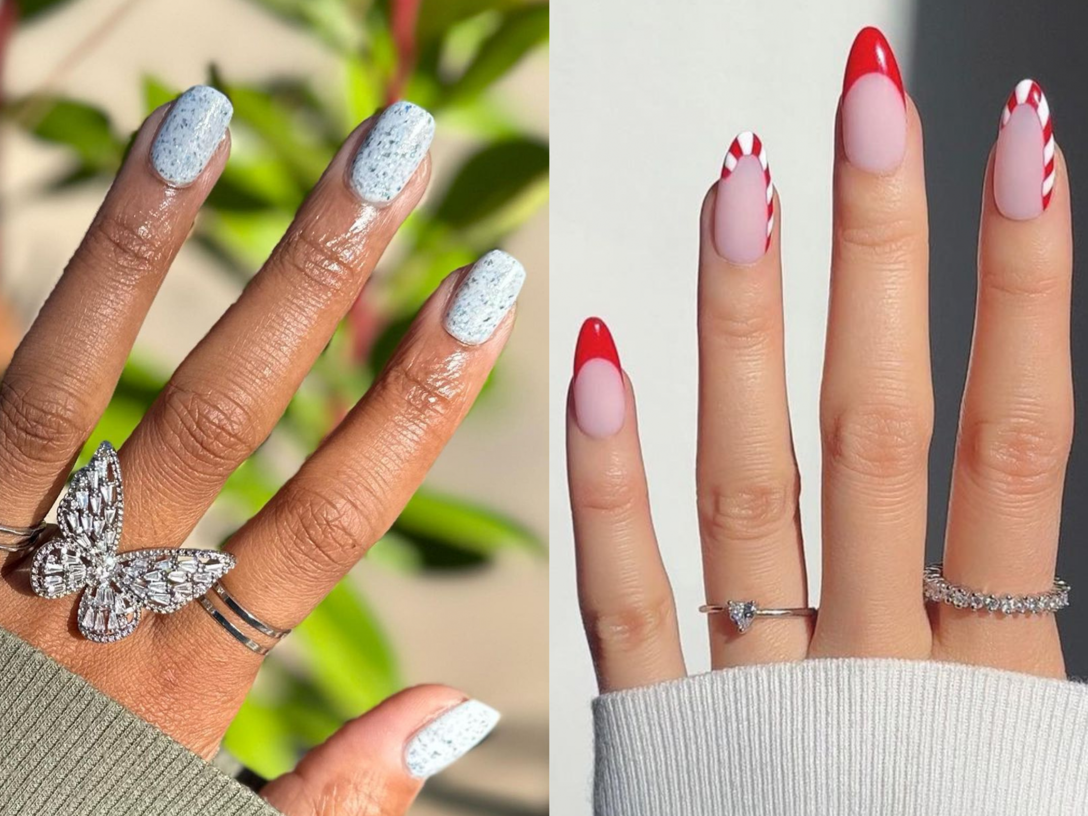 Christmas and Holiday Nail Designs You