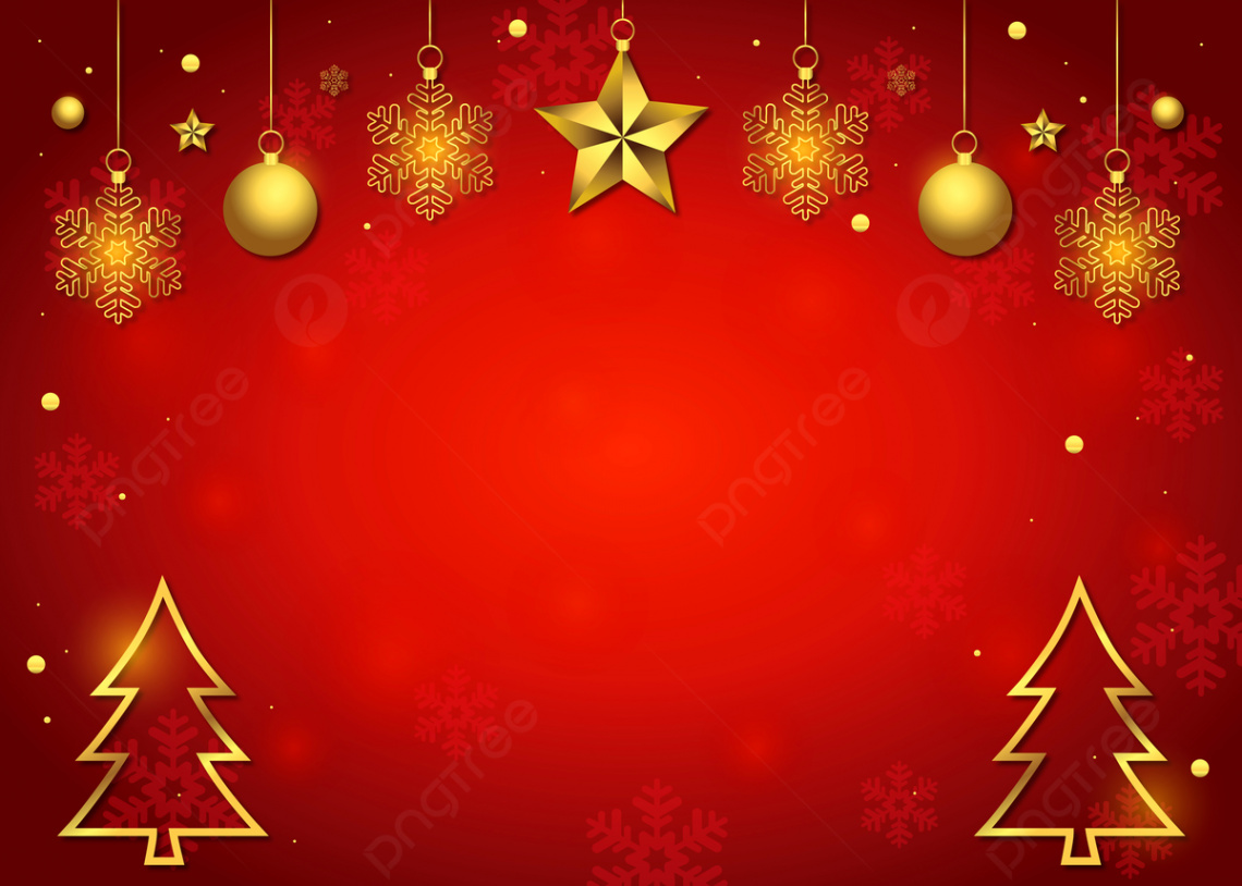 Christmas Background Red And Gold, Christmas Background, Red