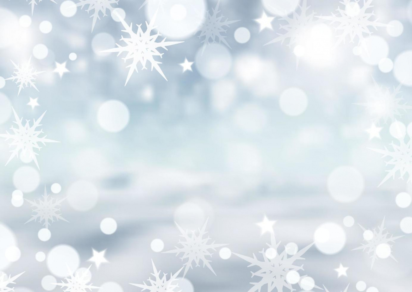 Christmas background with snowflakes and stars  Vector Art