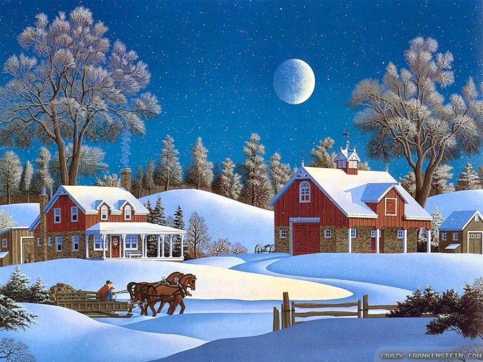 Christmas Country Wallpapers - Wallpaper Cave