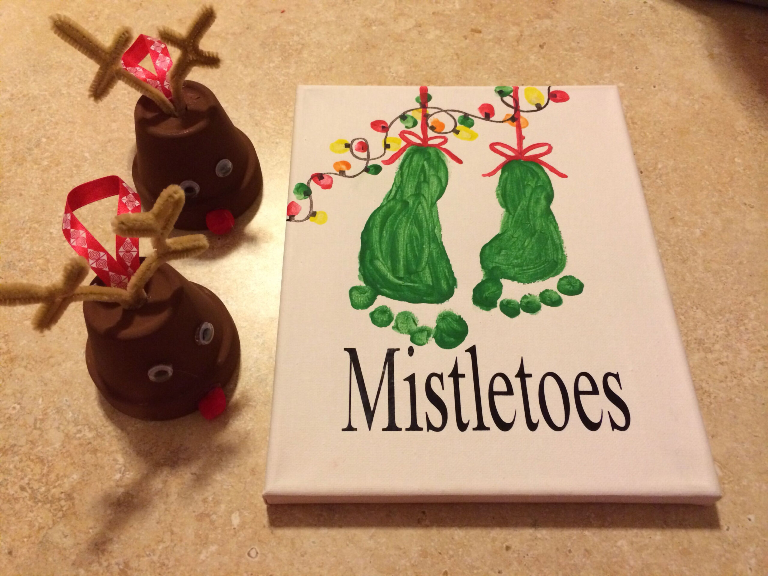 Christmas Craft Kids Mistletoes My Own Crafts Family On Diy Felt