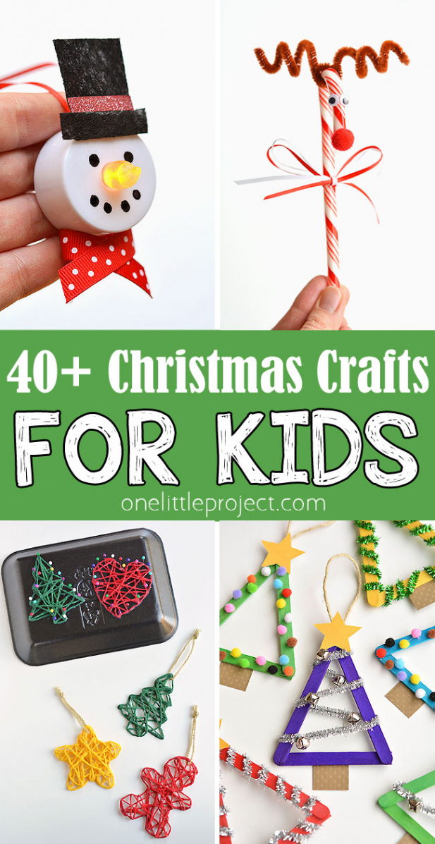 Christmas Crafts for Kids  + Easy Christmas Craft Ideas for Kids