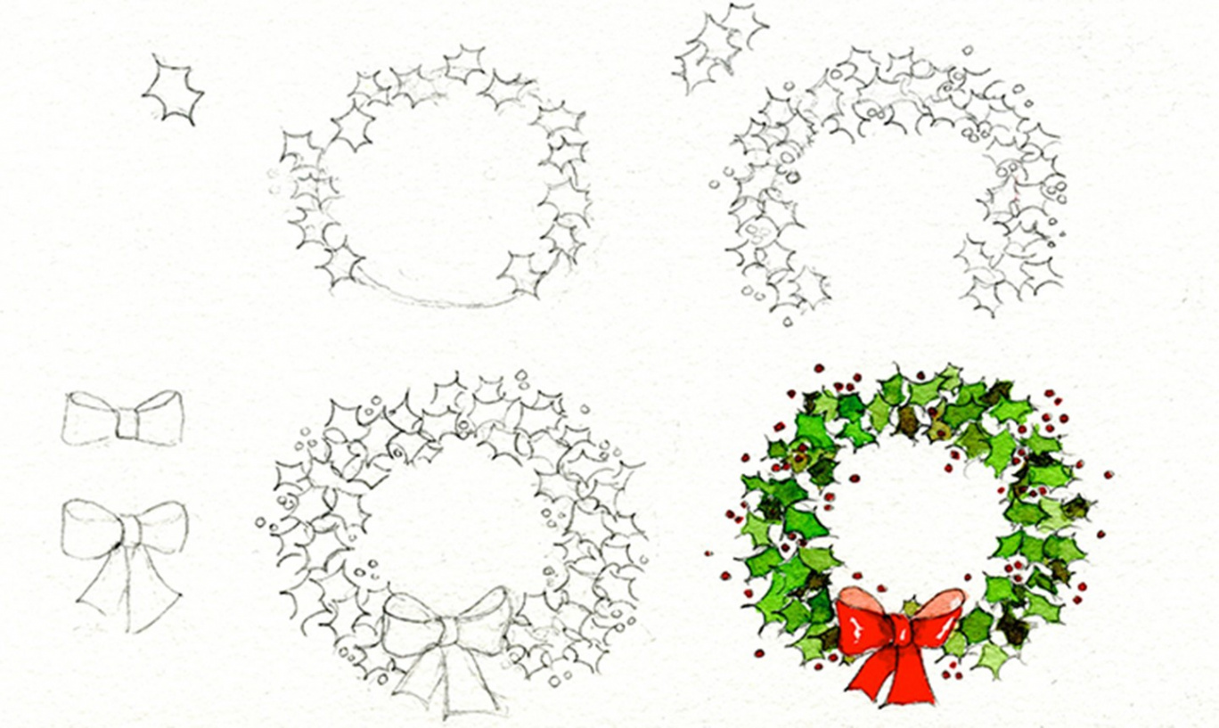 Christmas Drawing Ideas to Get in the Holiday Spirit  Craftsy