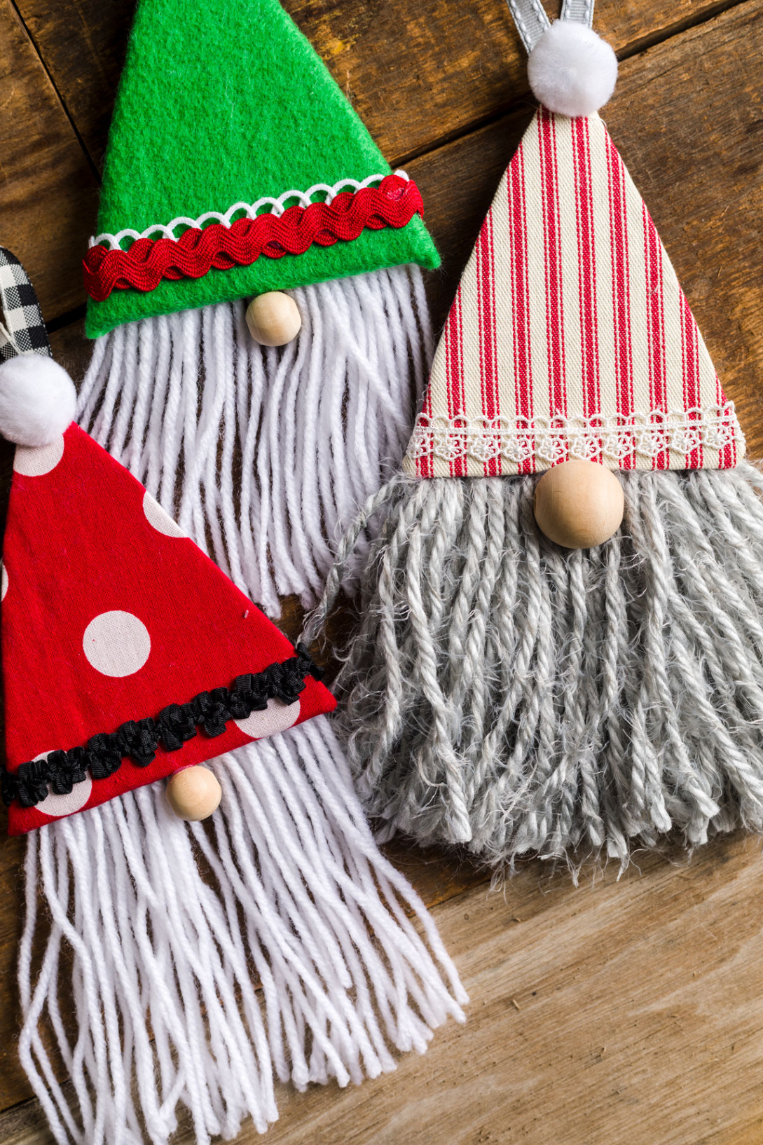 Christmas Gnomes – Homemade Christmas Ornaments - Kippi at Home