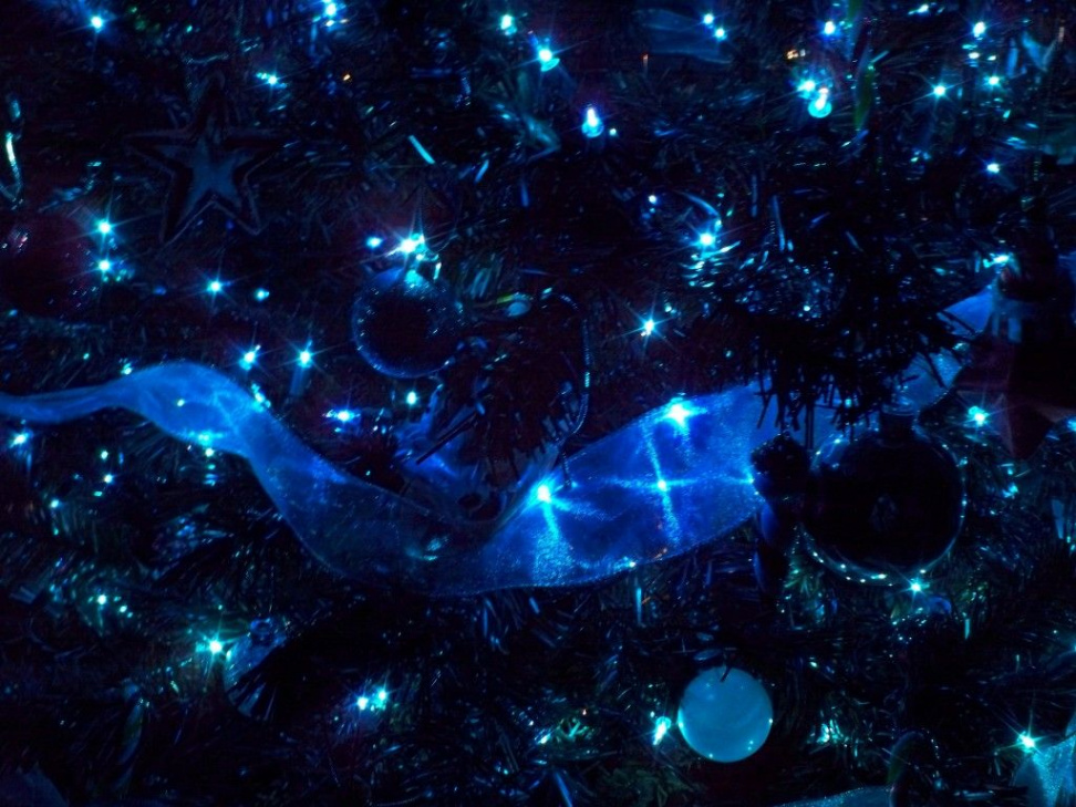 Christmas Lights Wallpaper  Christmas Lights Wallpaper  Blue