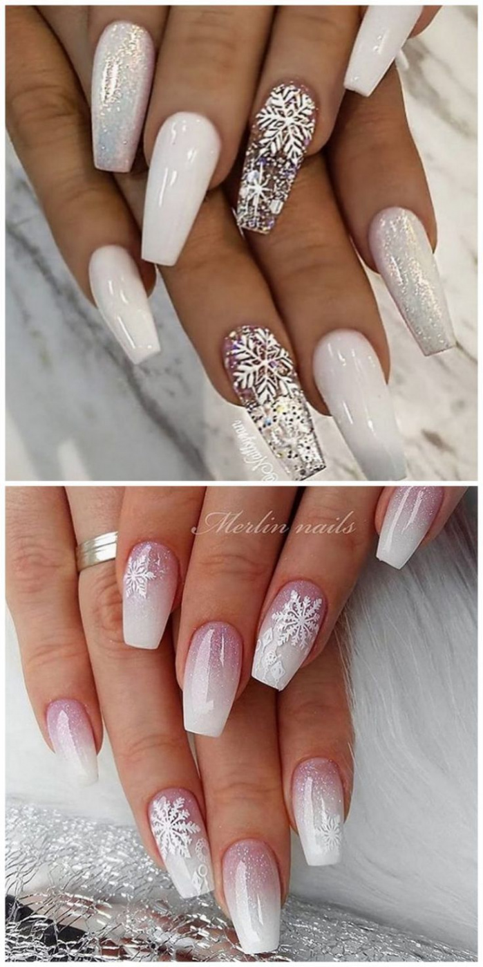 Новогодний маникюр  Christmas nails, Xmas nails, Nail designs