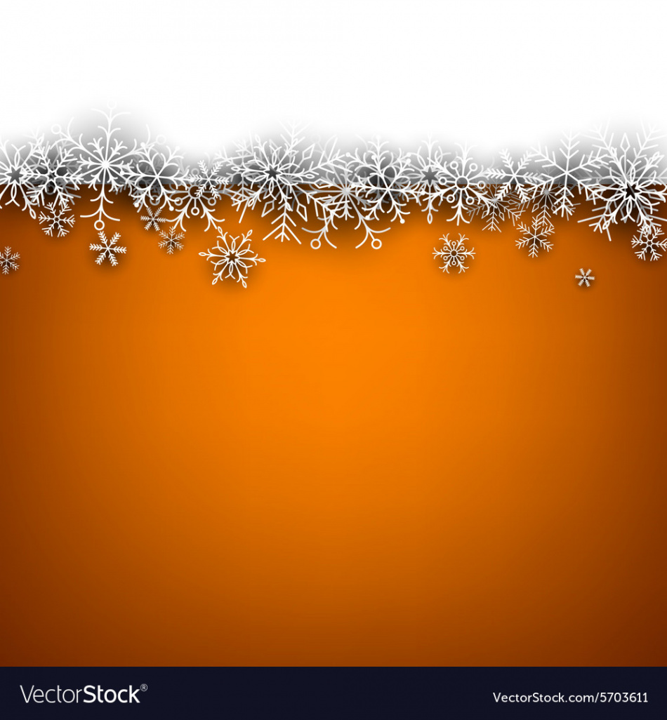 Christmas orange abstract background Royalty Free Vector