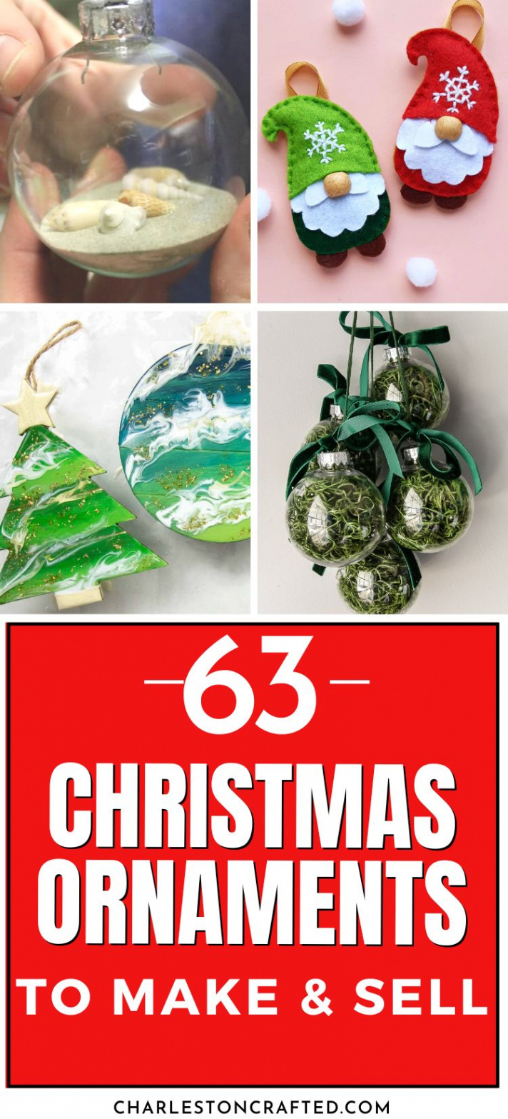 Christmas ornaments to make and sell