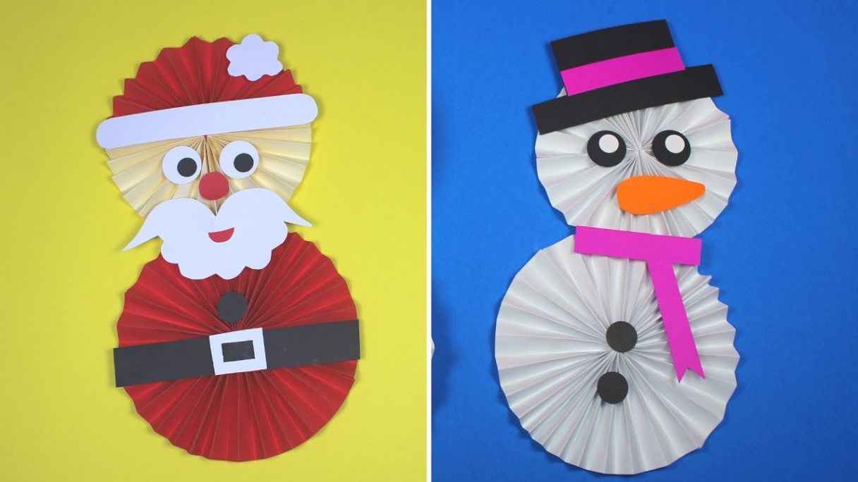 Christmas Paper Crafts  Christmas Crafts for Kids