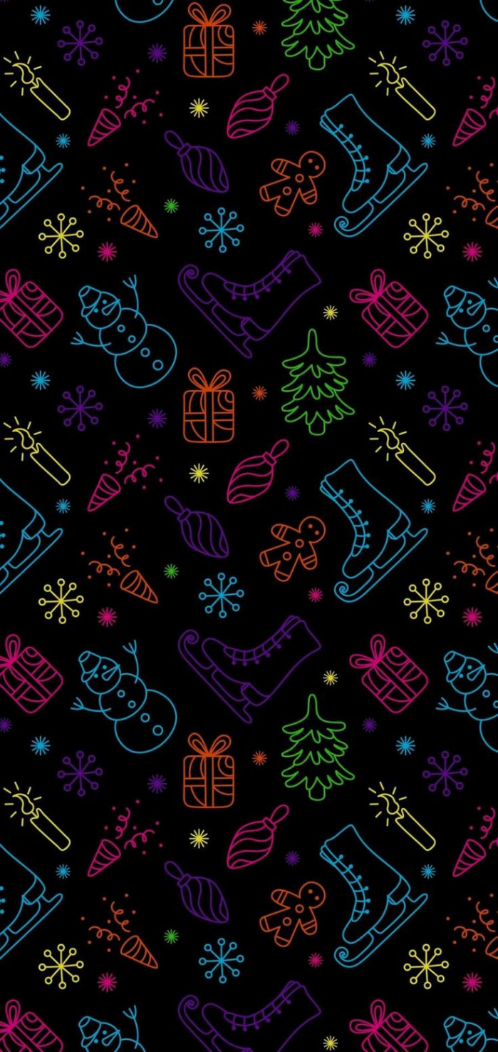 Christmas Patterns iPhone Wallpaper - iPhone Wallpapers : iPhone