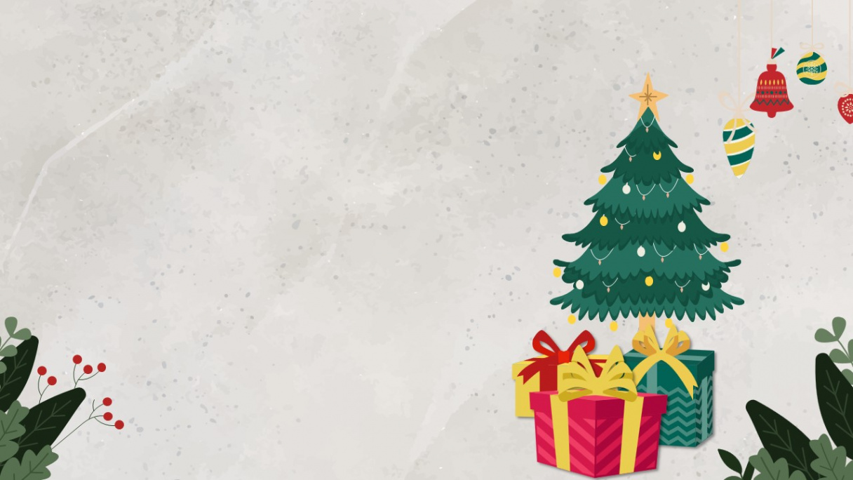 Christmas Slide Background Template - SlideKit