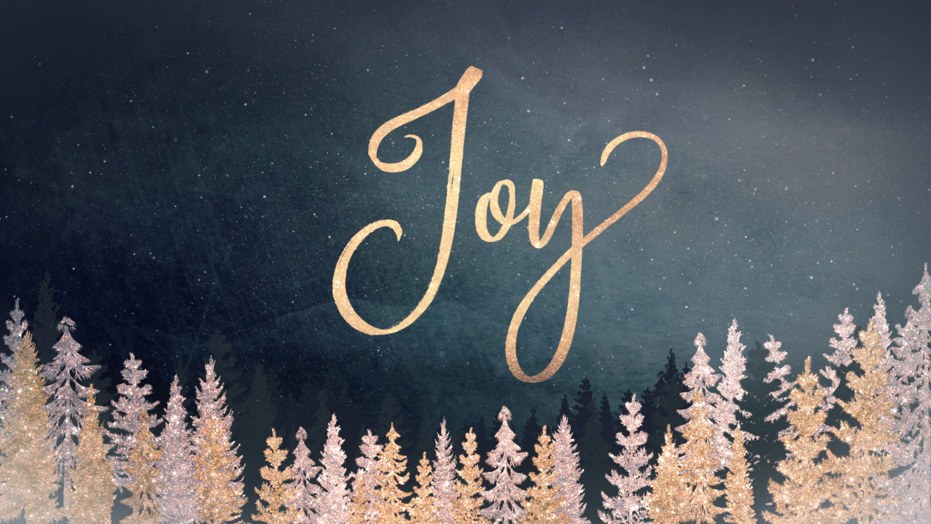 Christmas Sparkle Joy  Motion Video Background