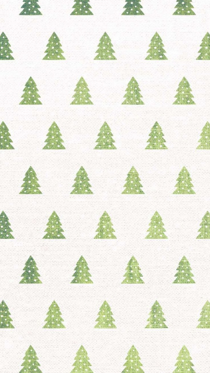 Christmas Tree Pattern iPhone Wallpaper  Wallpaper iphone