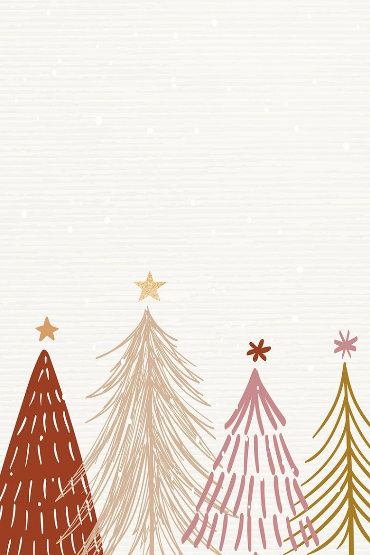 Cream winter background, Christmas aesthetic design  free image