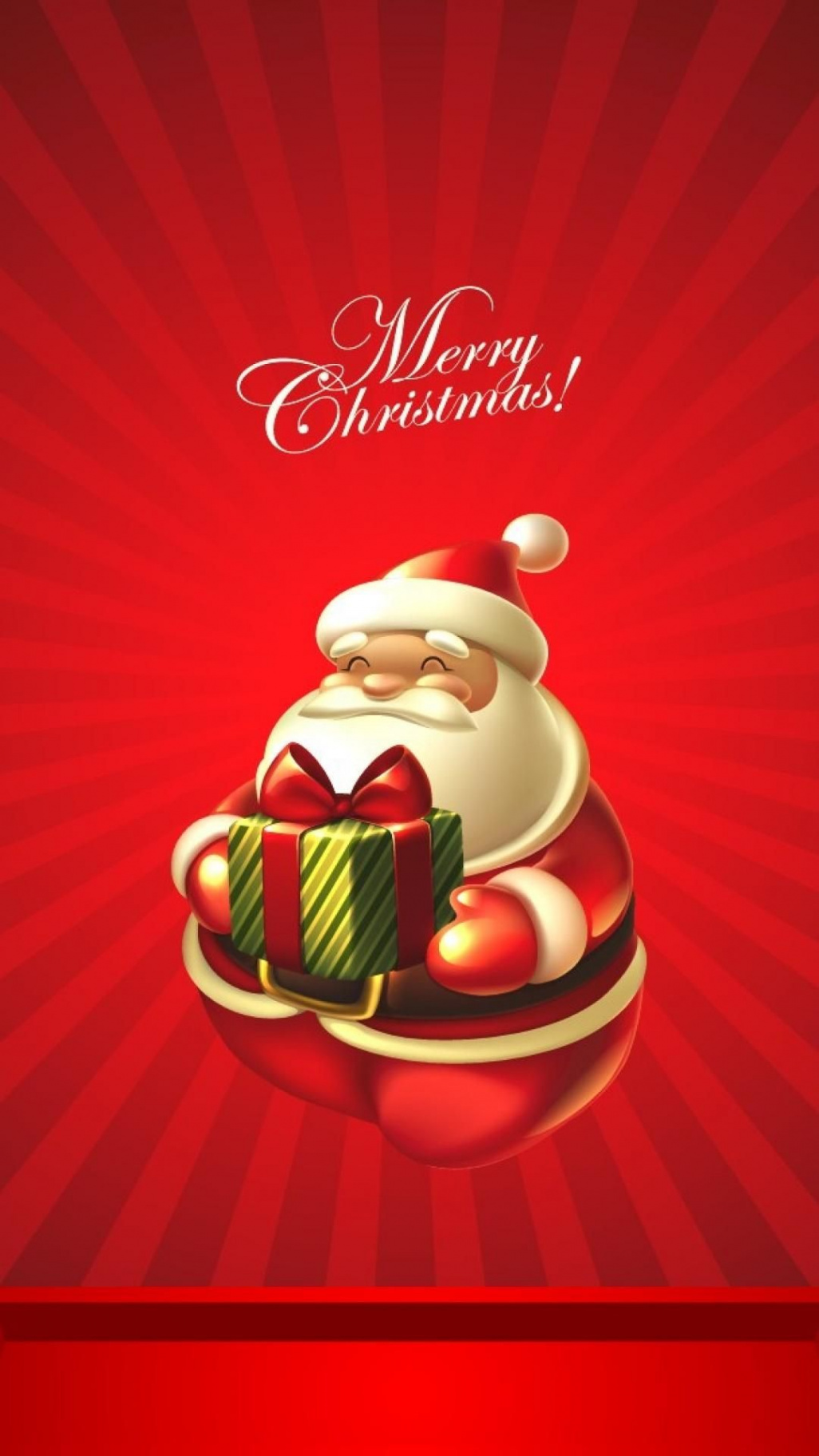 Cute Christmas Santa Claus iPhone  Wallpaper Download  iPhone