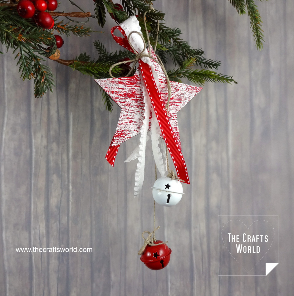 Cute DIY Christmas Ornaments Of Jingle Bells - Shelterness