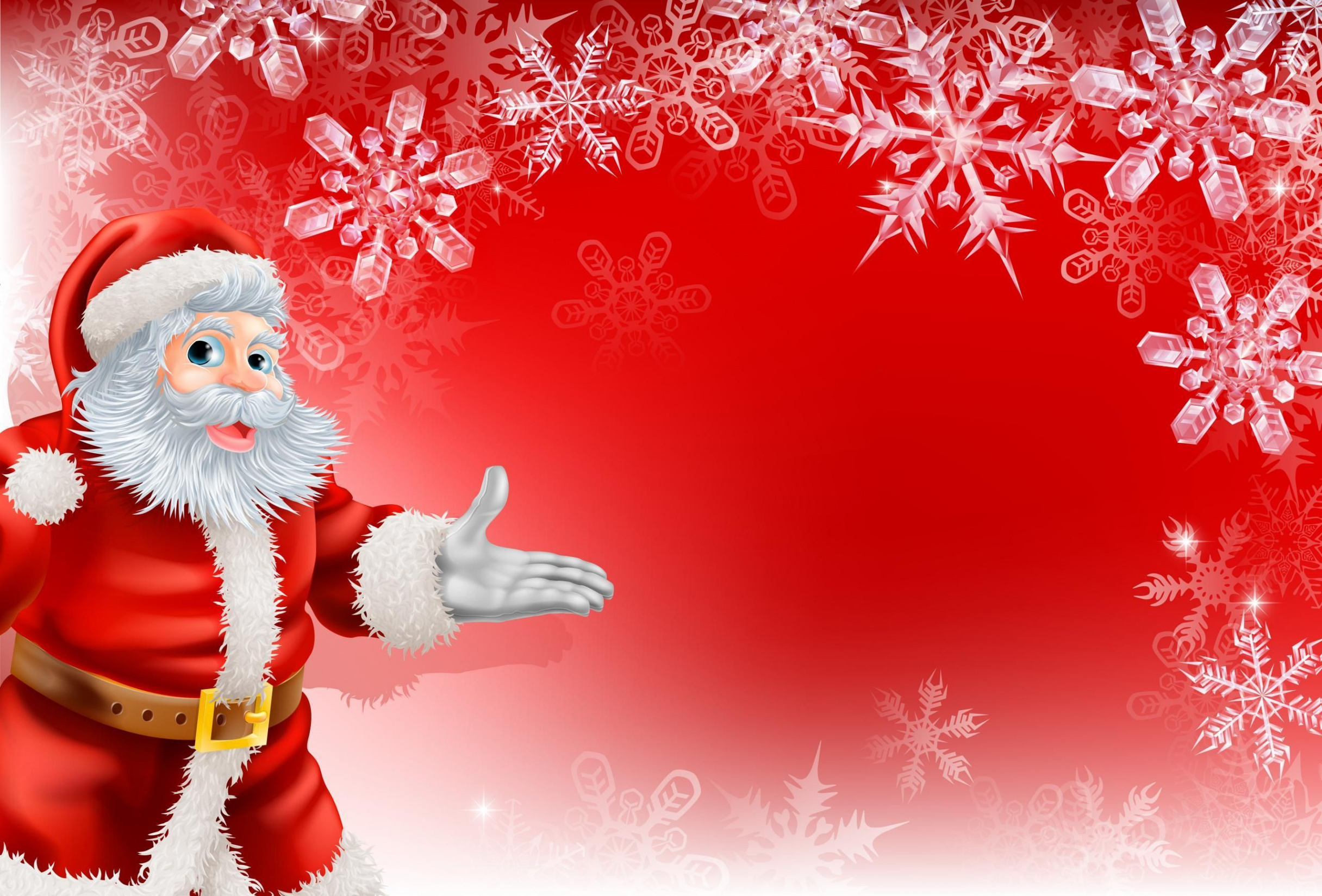 Cute Santa Merry Christmas Background #  Santa claus