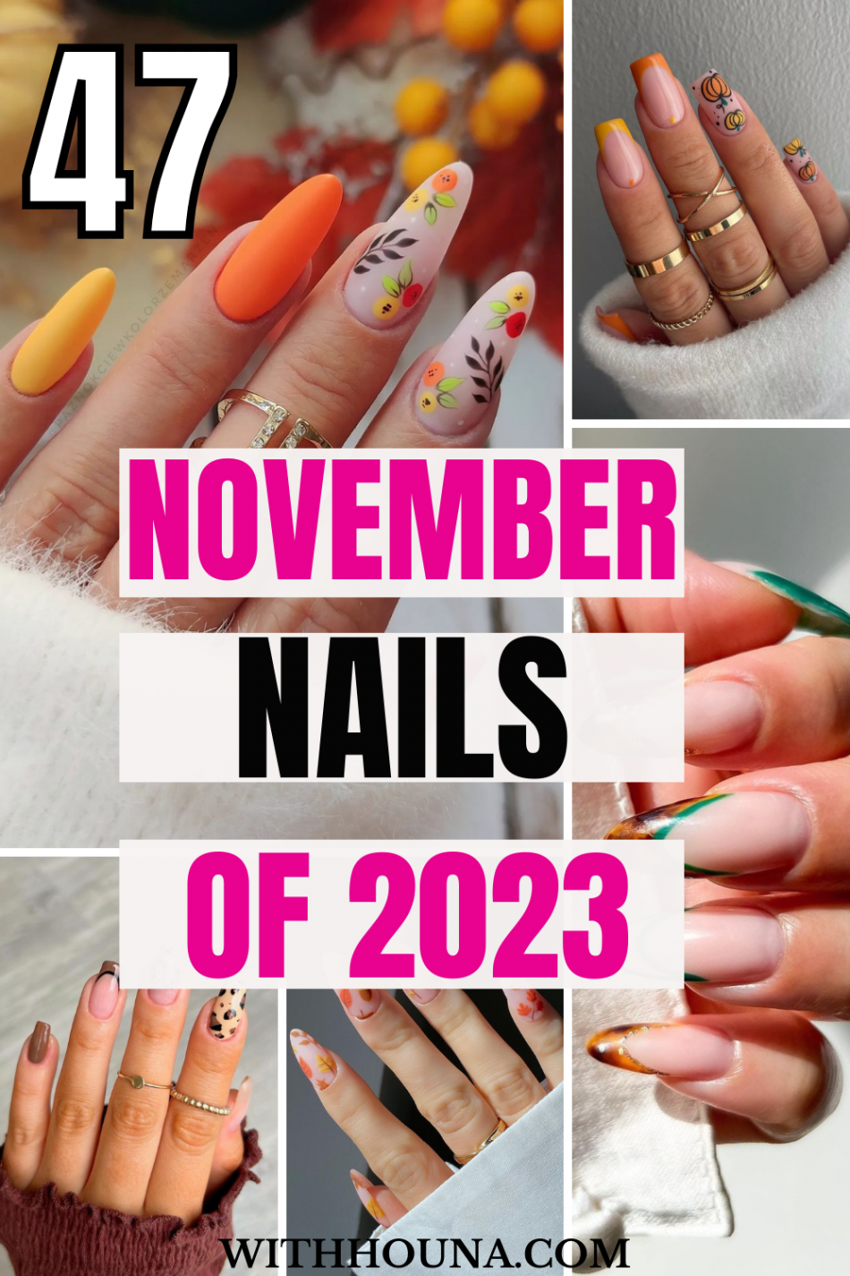 Cute Thanksgiving Nail Ideas and Thanksgiving Nails You Have to