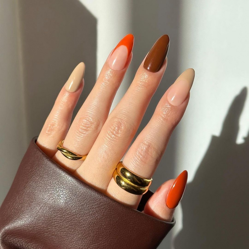 Cute Thanksgiving Nails Ideas and Nail Art Designs for