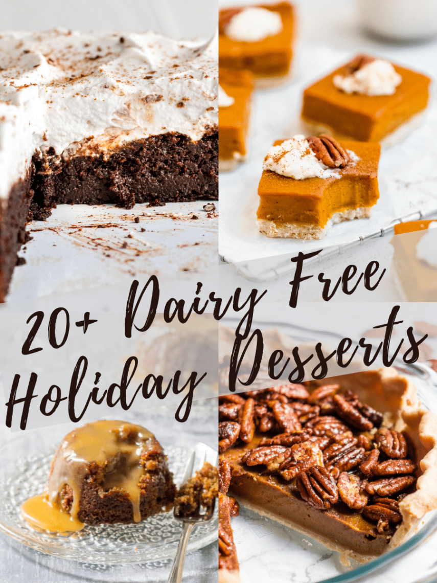 + Dairy Free Thanksgiving Desserts - Cookie Dough Diaries