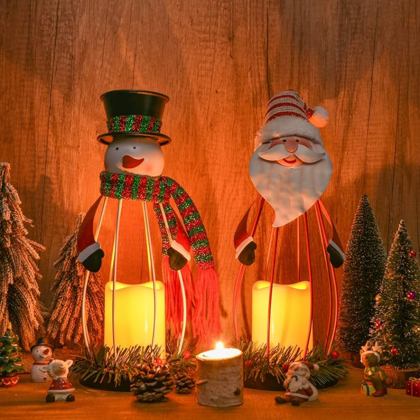 DearHouse  x Santa Claus LED Lantern Battery Operated Santa Claus