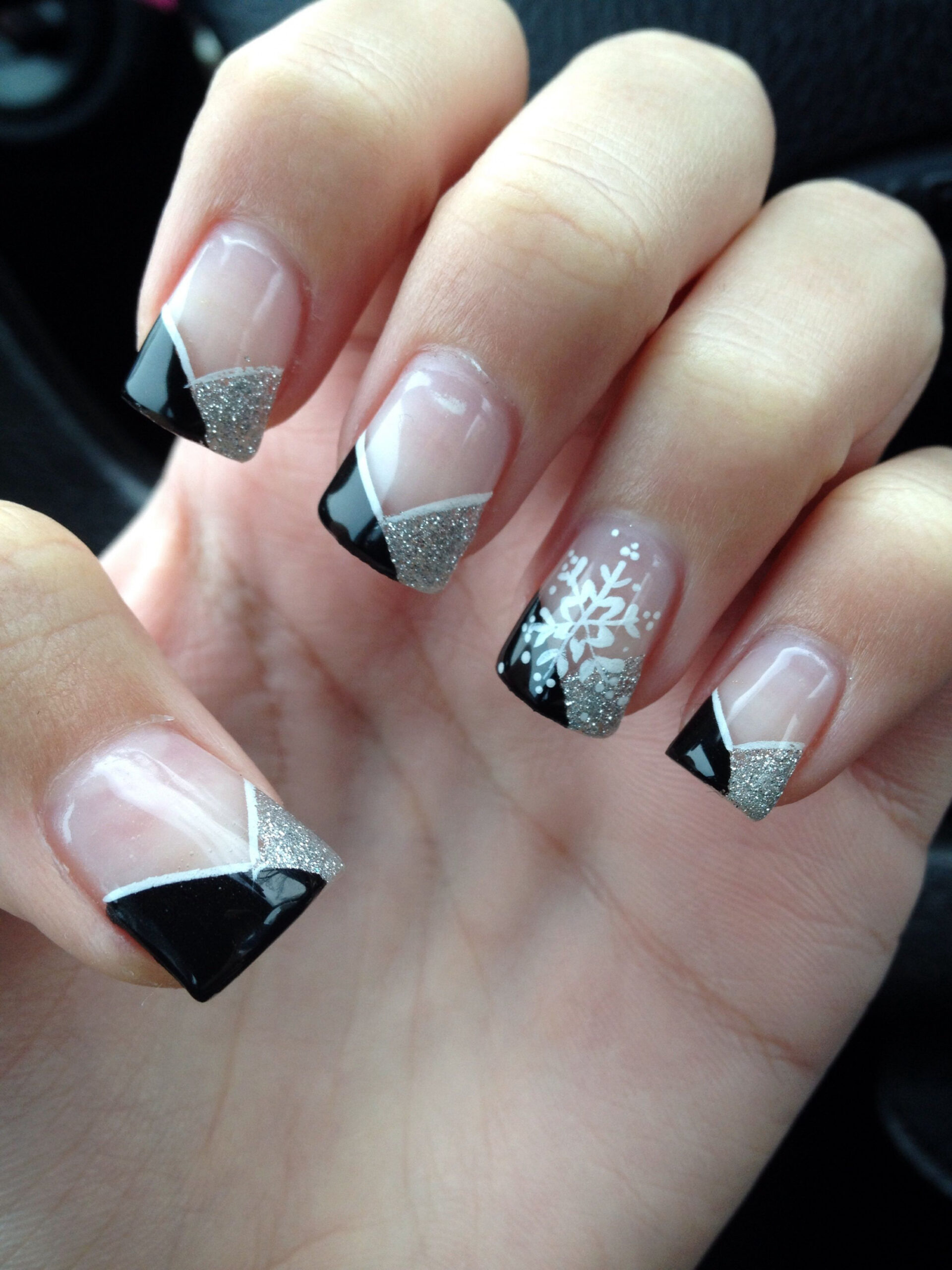 December nails! For January?  Prom nails, January nail designs