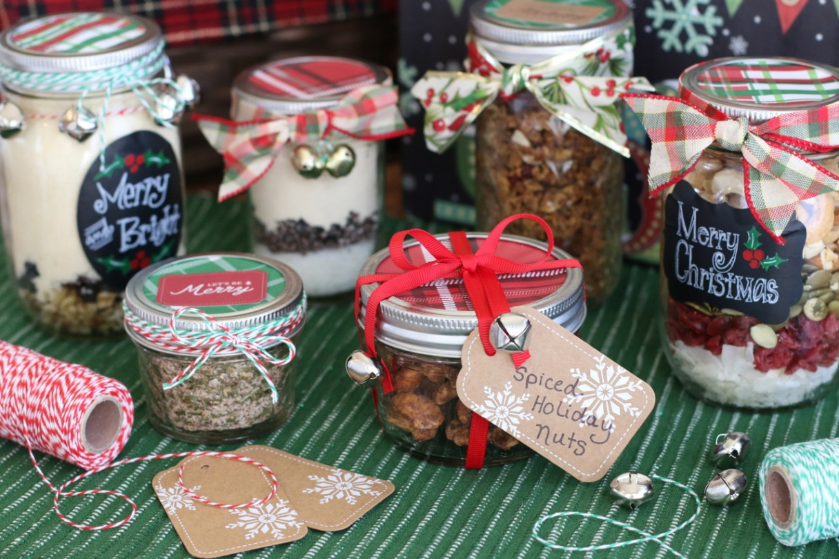 Delicious Homemade GF Holiday Gifts in a Jar - The Nourishing Home