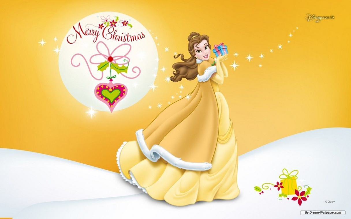 Disney Princess Christmas Wallpaper: Disney Princess Chritmas