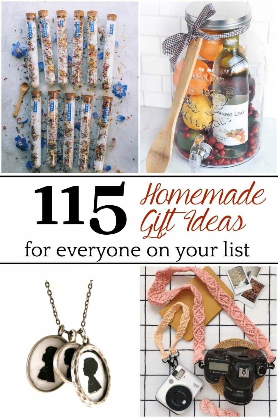 DIY Christmas Gift Ideas for Everyone on Your List - Bless