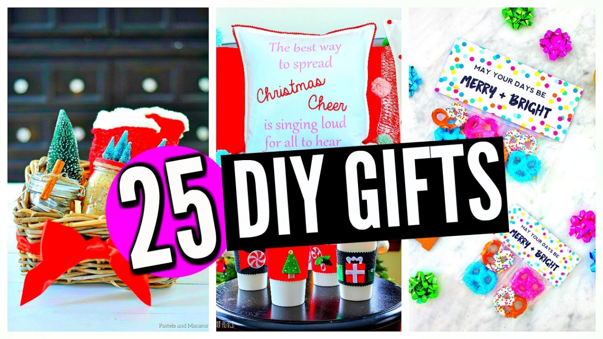 DIY Christmas Gifts! For Friends, Family, Boyfriend, Mom, Dad