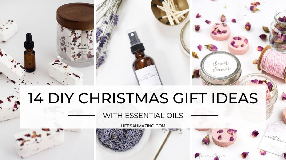 DIY Christmas Gifts with Essential Oils - Life