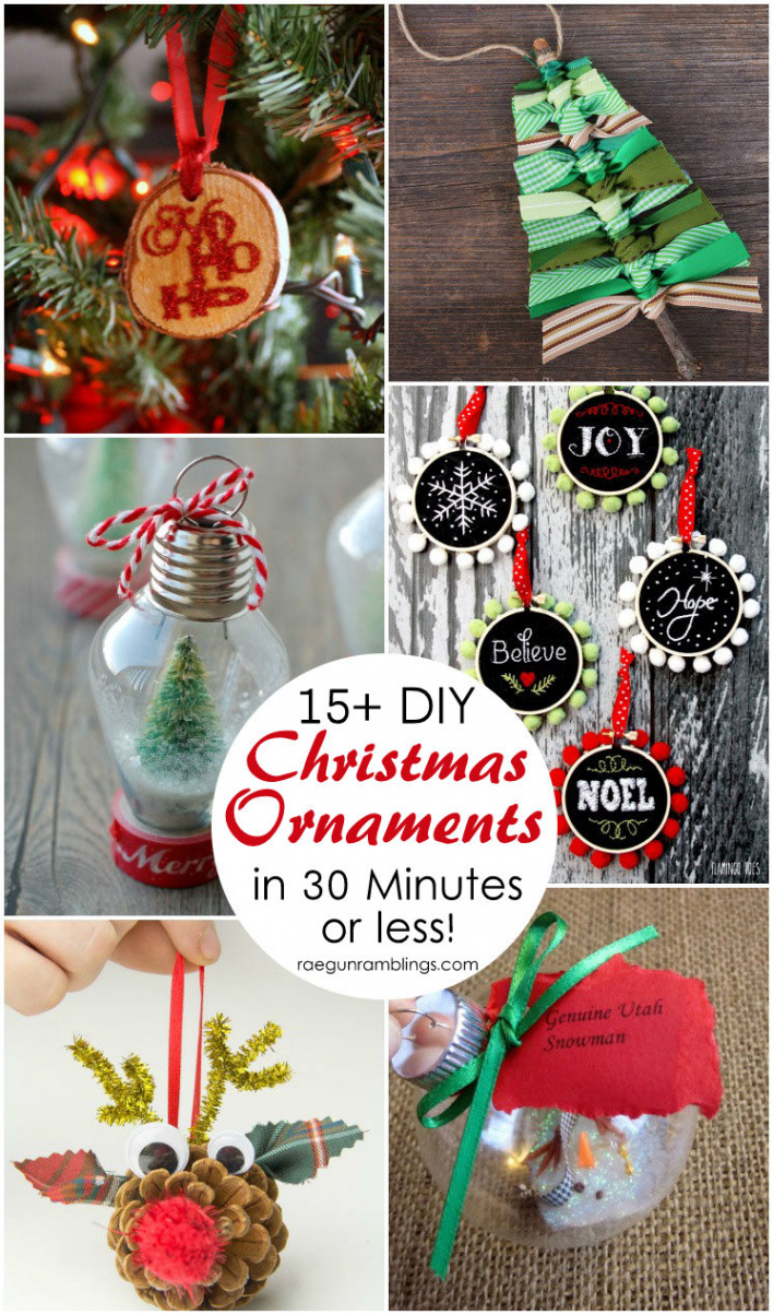 + DIY Christmas Ornament Tutorials - Rae Gun Ramblings