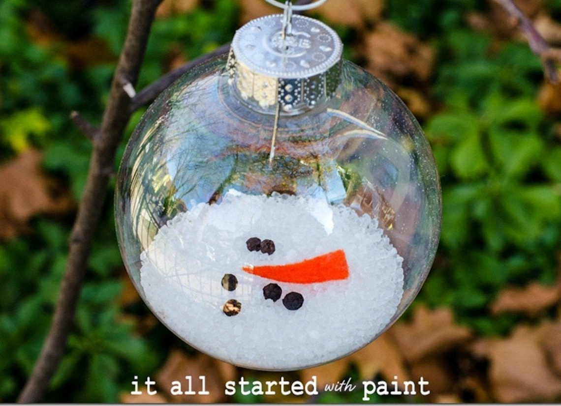 DIY Christmas Ornaments -  Insanely Easy-to-Make Decorations