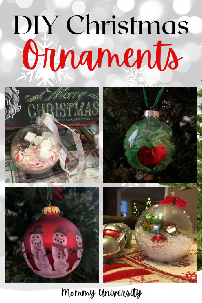 DIY Christmas Ornaments  Mommy University