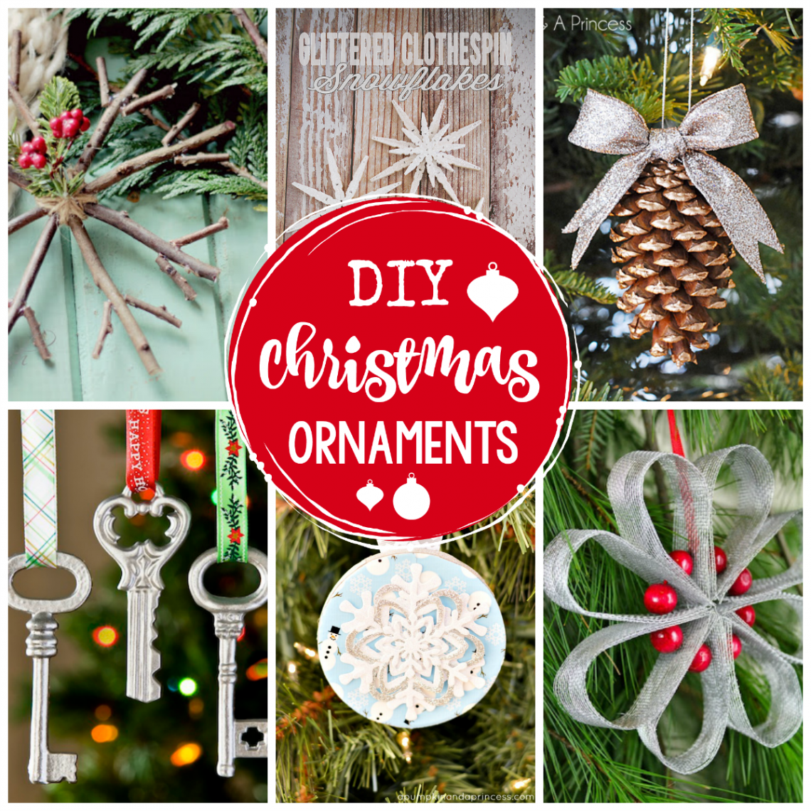 DIY Christmas Ornaments to Make This Year - Crazy Little Projects