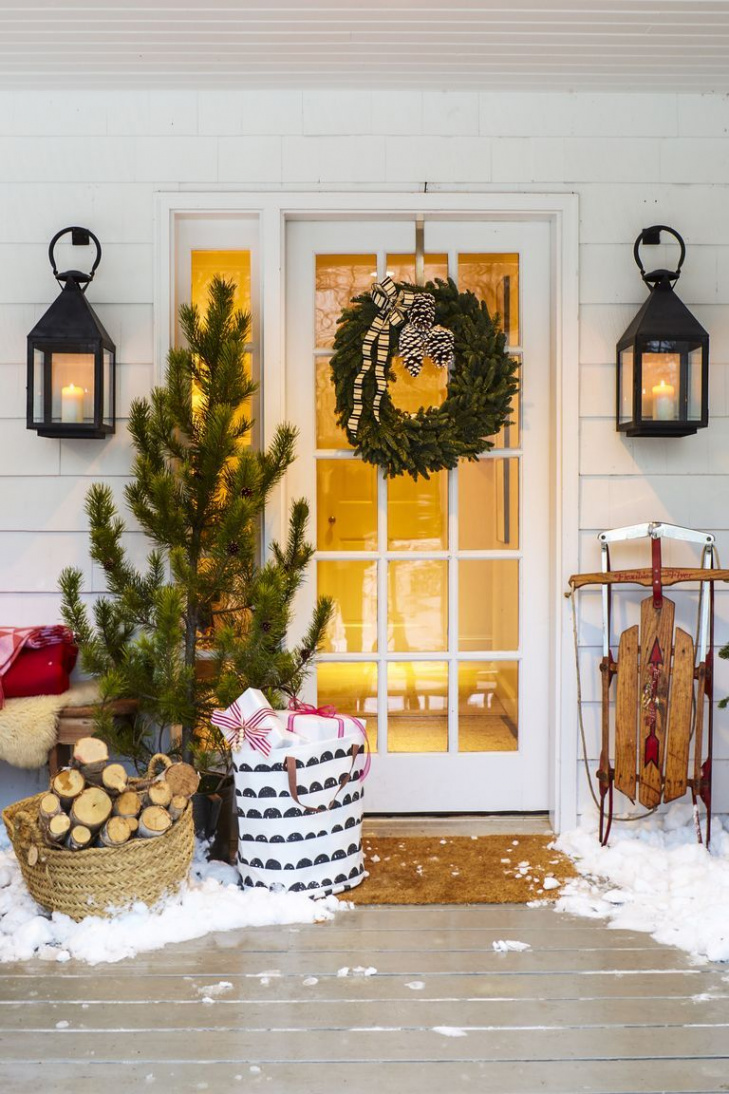 DIY Christmas Porch Decoration Ideas to Celebrate the Season