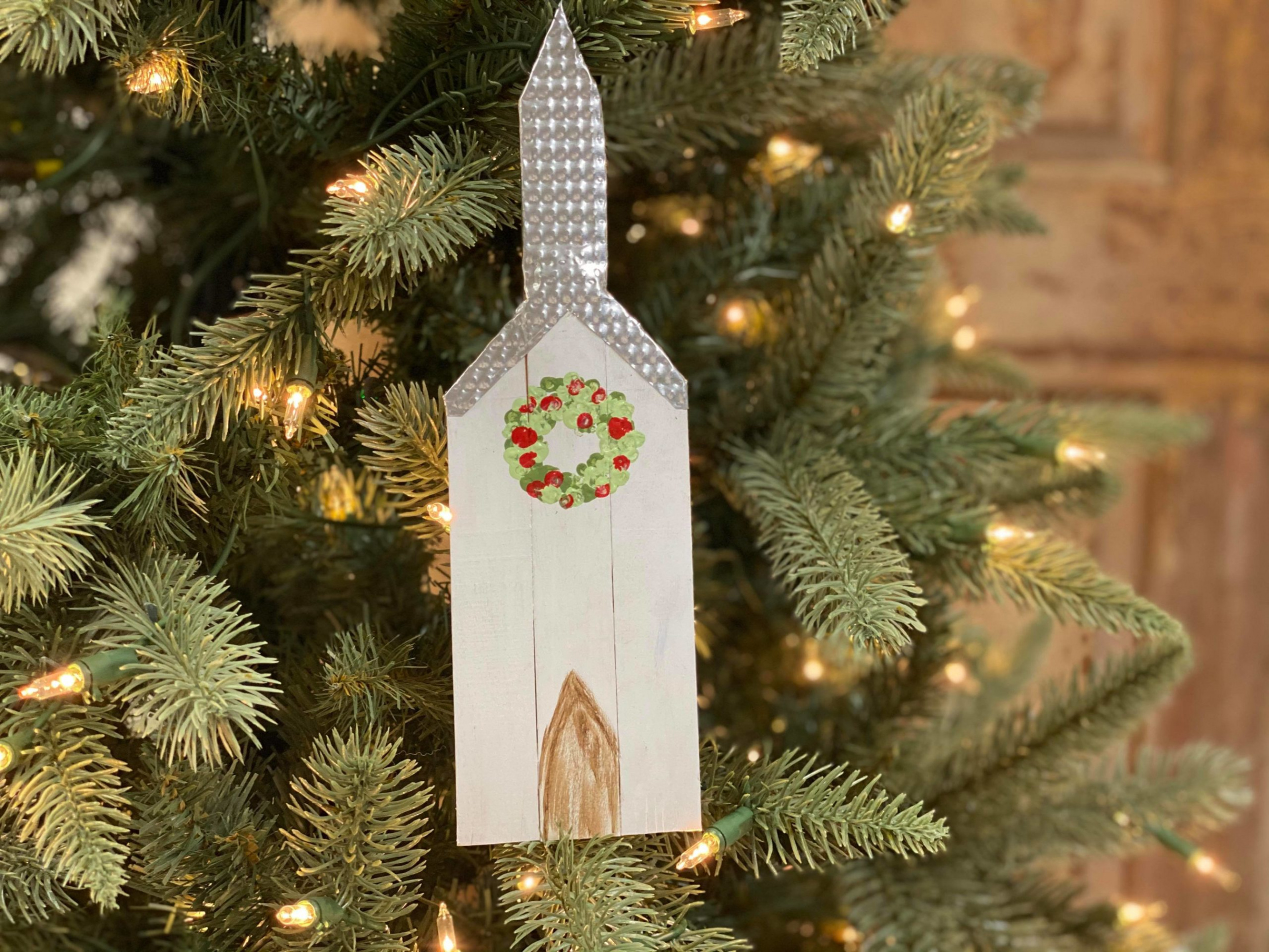 DIY Church Ornament - The Shabby Tree