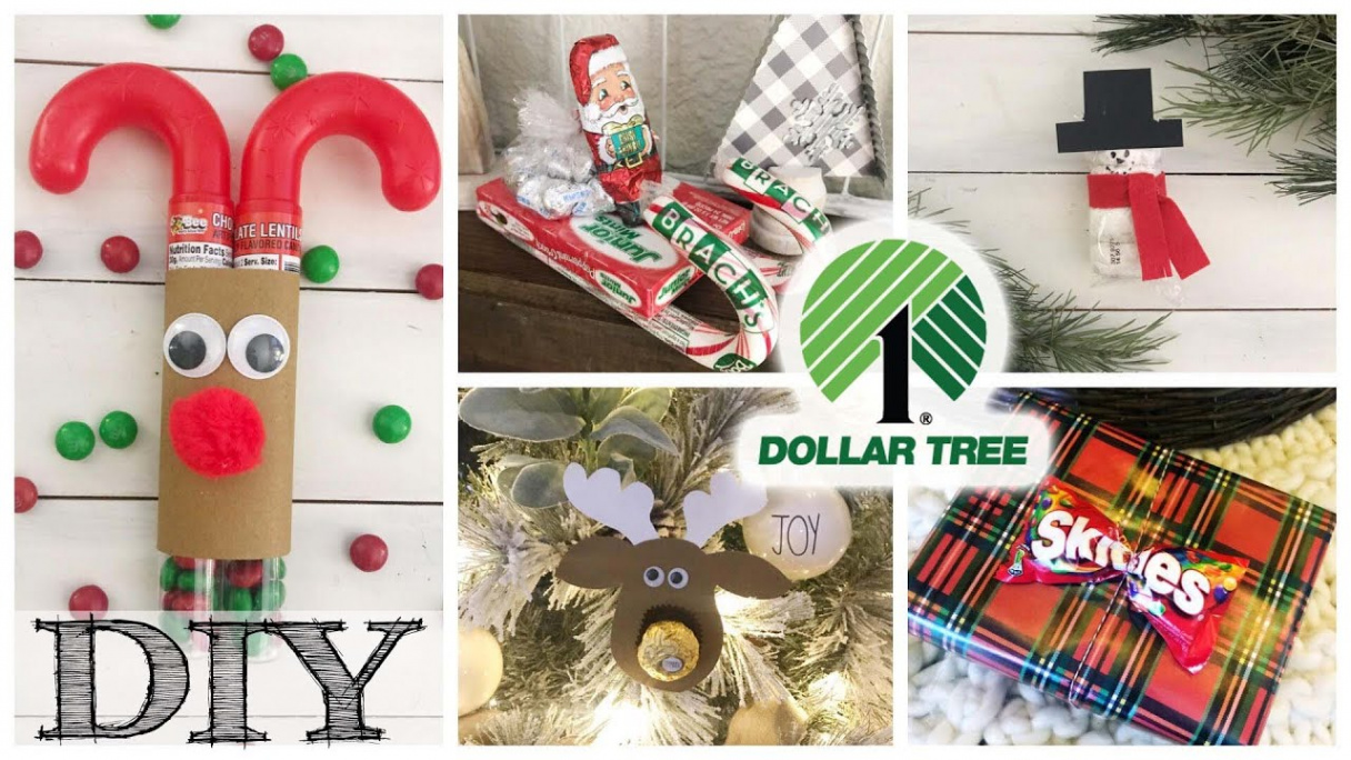 DIY Dollar Tree Christmas Candy Gifts   of 1 Days of Christmas