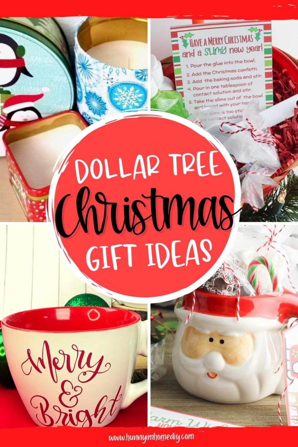 DIY Dollar Tree Christmas Gifts Your Friends & Family Will Love