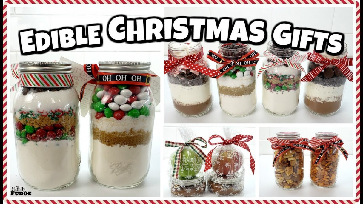 DIY Edible Christmas Gifts 🎄 EASY and Budget Friendly Gift ideas