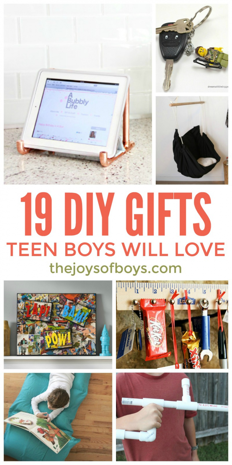 DIY Gifts Teen Boys Will Love - Homemade Gifts For Teen Boys