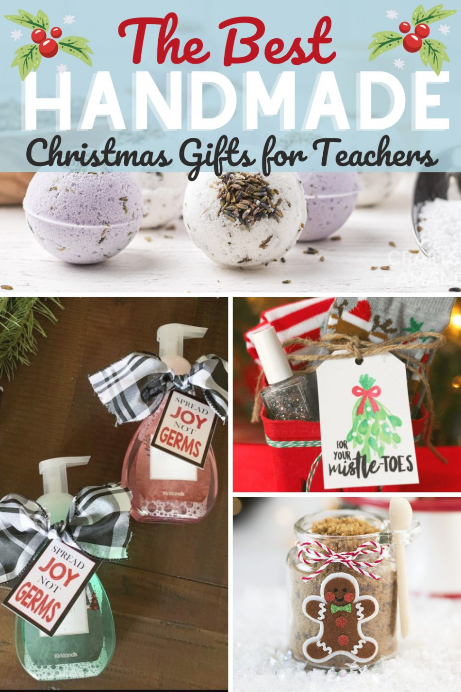 DIY Teacher Christmas Gift Ideas - The Girl Creative