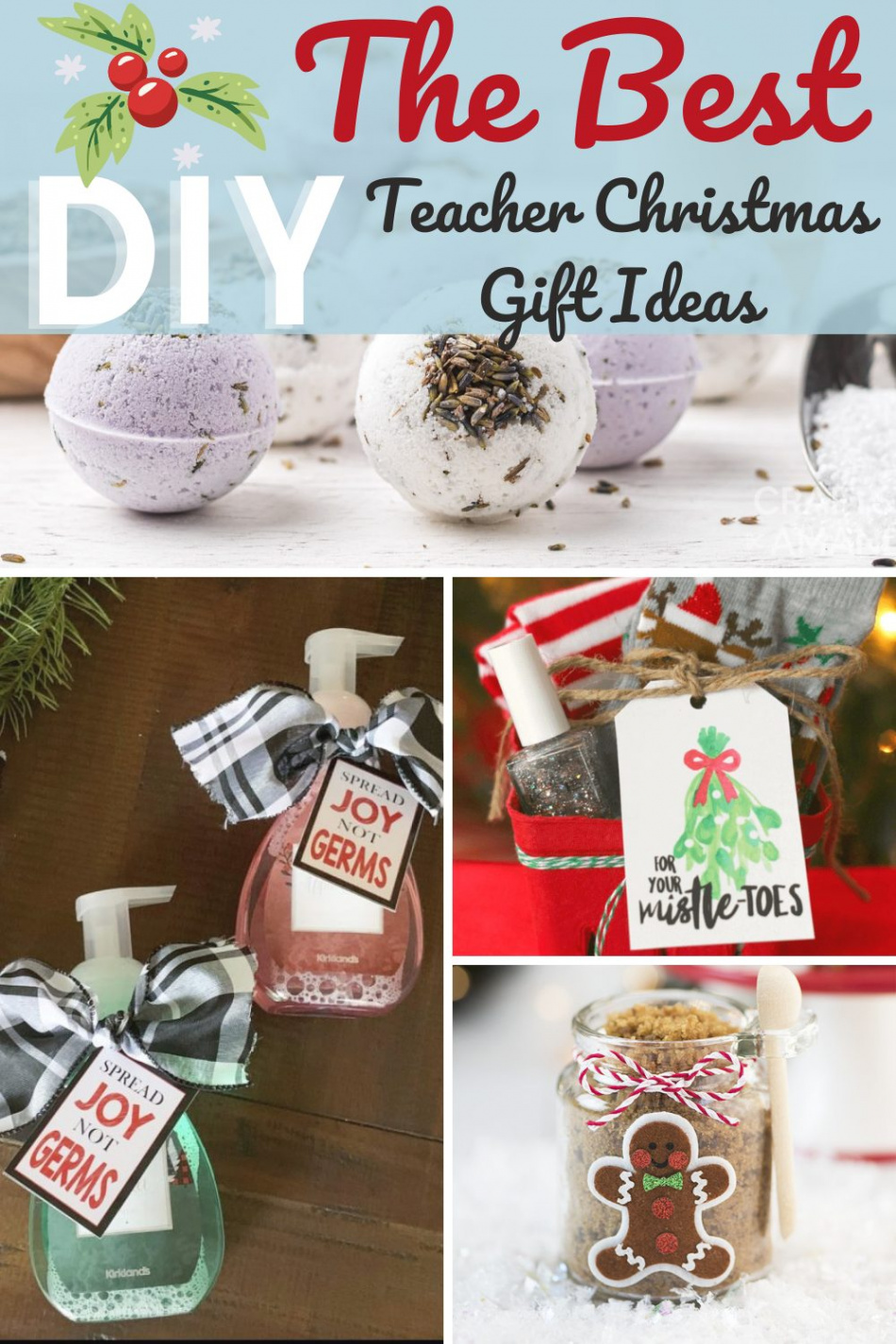 DIY Teacher Christmas Gift Ideas - The Girl Creative