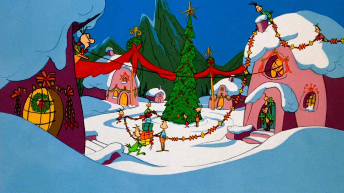 Download Christmas Grinch Village Picture  Wallpapers