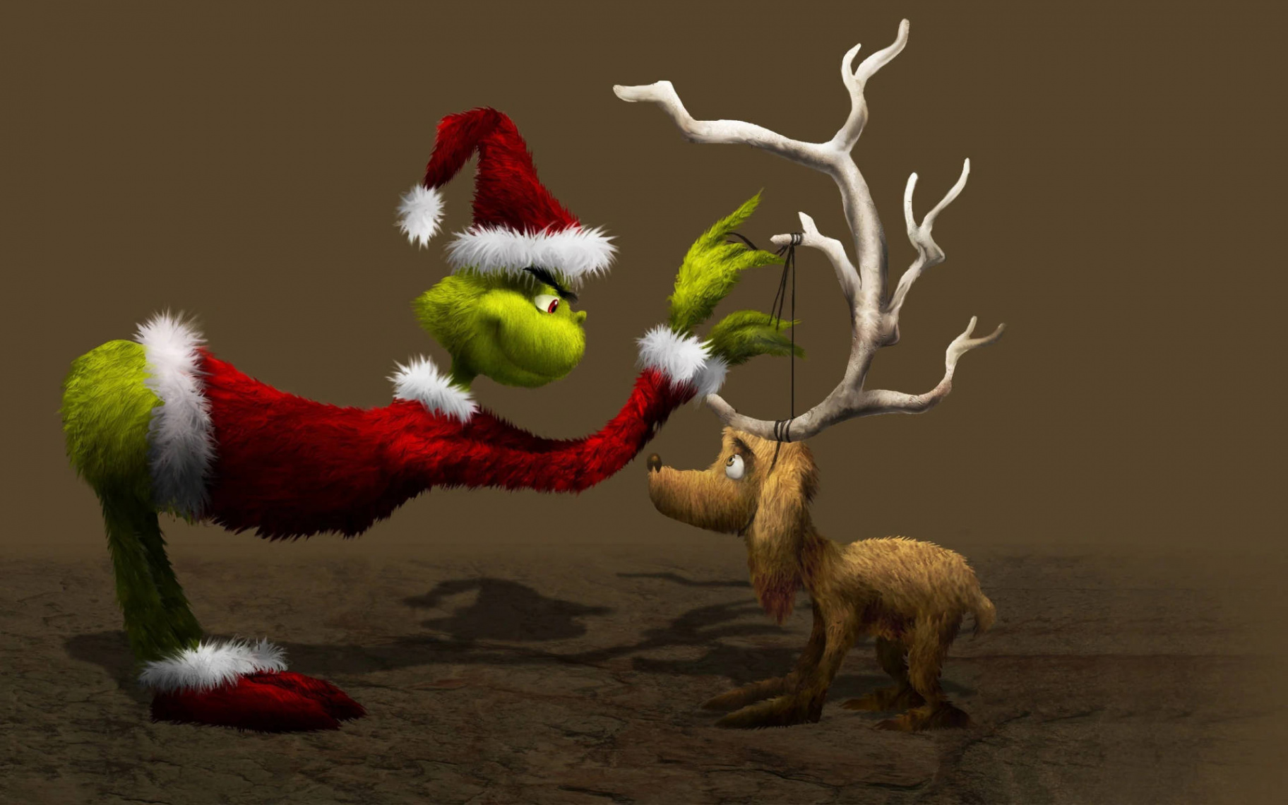 Download Grinch With Dog Wallpaper  Wallpapers