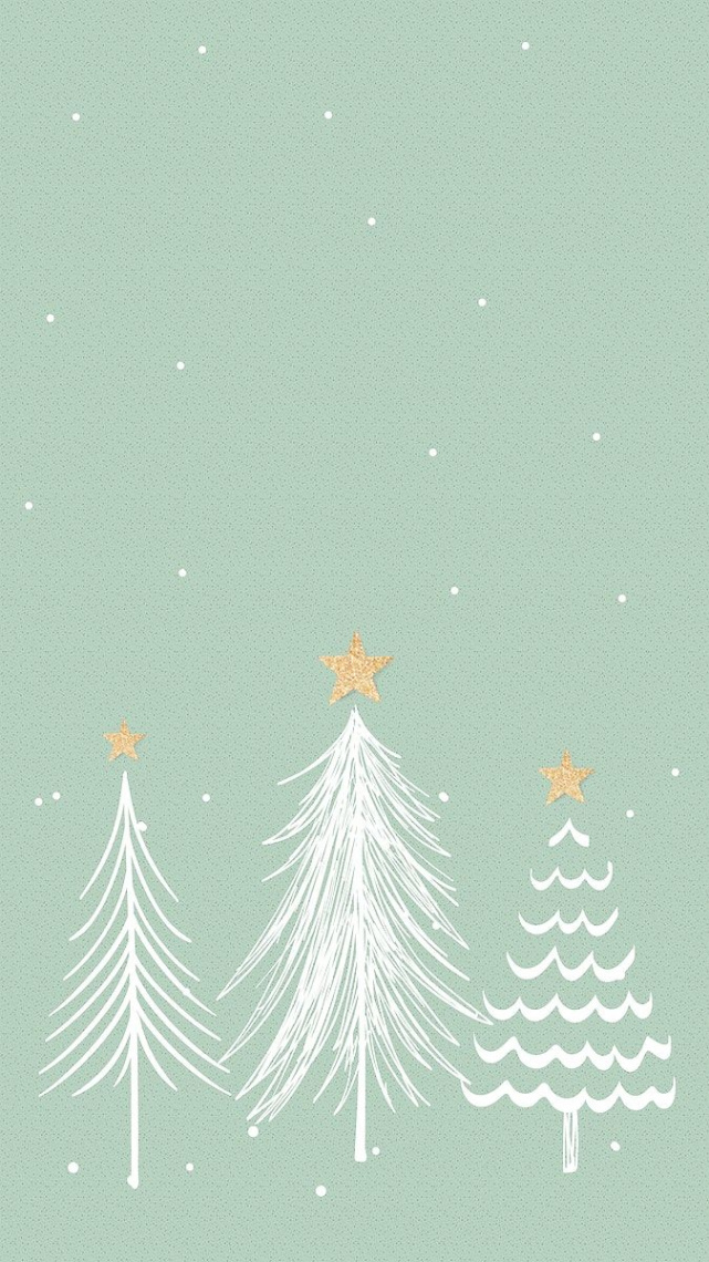 Download premium image of Aesthetic Christmas phone wallpaper