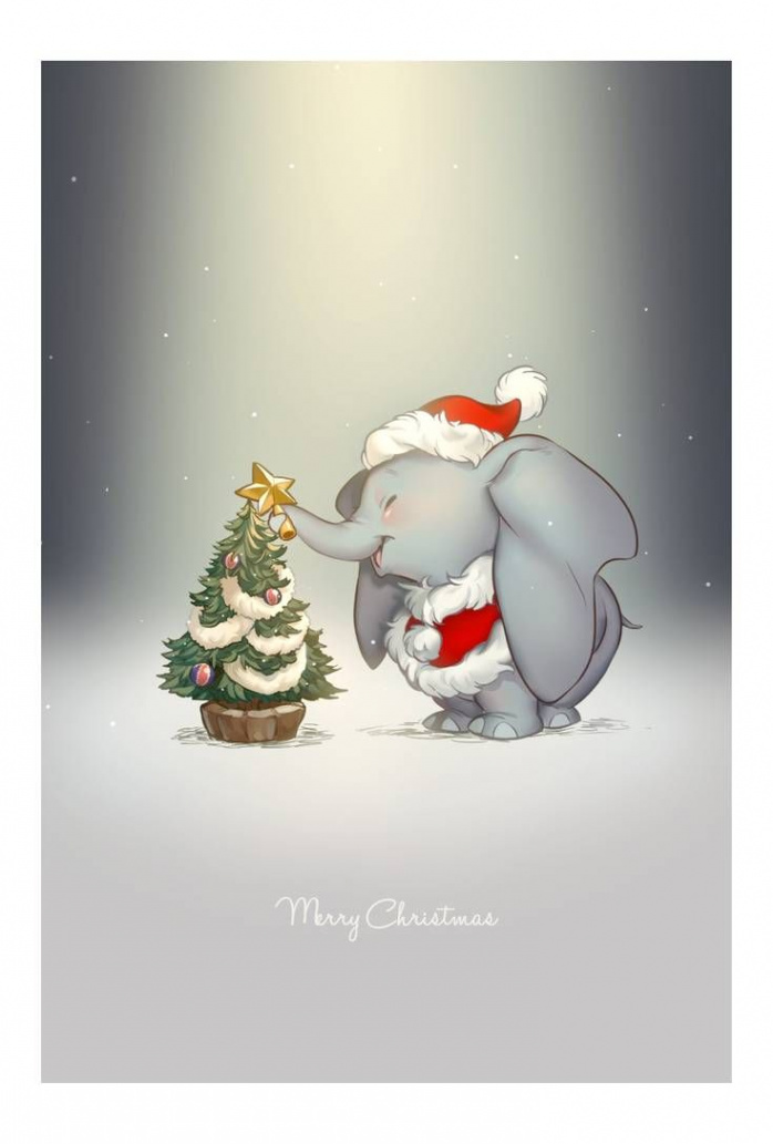 DUMBO by Umintsu on DeviantArt  Christmas artwork, Christmas