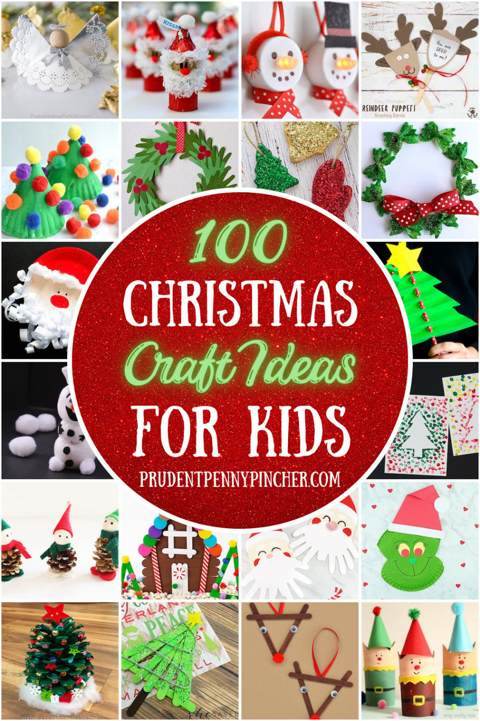 Easy Christmas Crafts for Kids - Prudent Penny Pincher