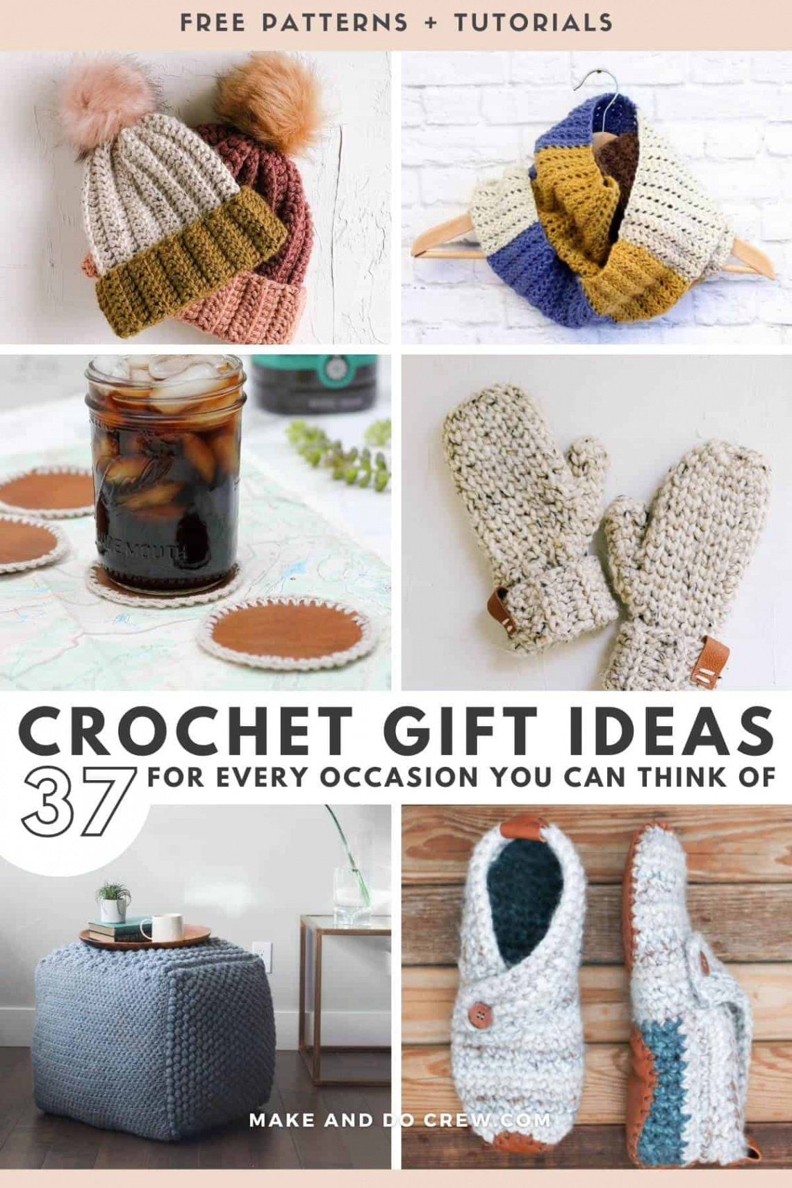 Easy Crochet Gift Ideas - Make & Do Crew