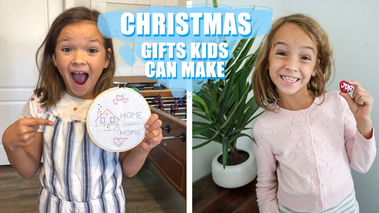 Easy DIY Christmas Gifts kids can make